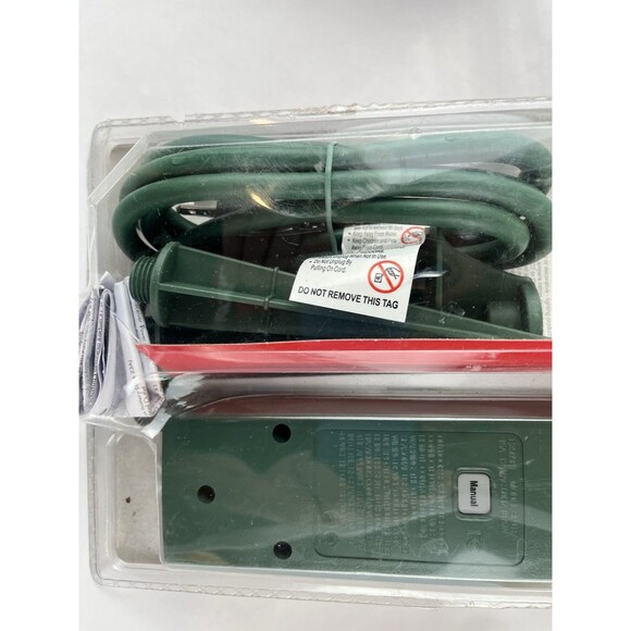 3 Outlet Yard Stake w/ Remote. New In container. Just in time for Christmas!! - Picture 5 of 5